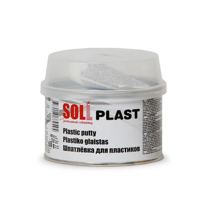 SOLL PLASTIC FILLER 0.5kg Flexible Repair Putty with Hardener – SOLL